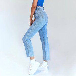 Princess Polly Light Wash Albany Denim Skinny Jeans